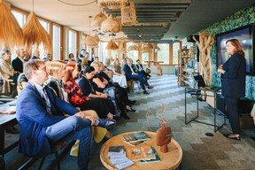 The event "Quand l’art valorise l’immobilier: un levier sous-estimé" took place on 21 May 2026 at Iko Real Estate. (Photo : Julian Pierrot / Paperjam)
