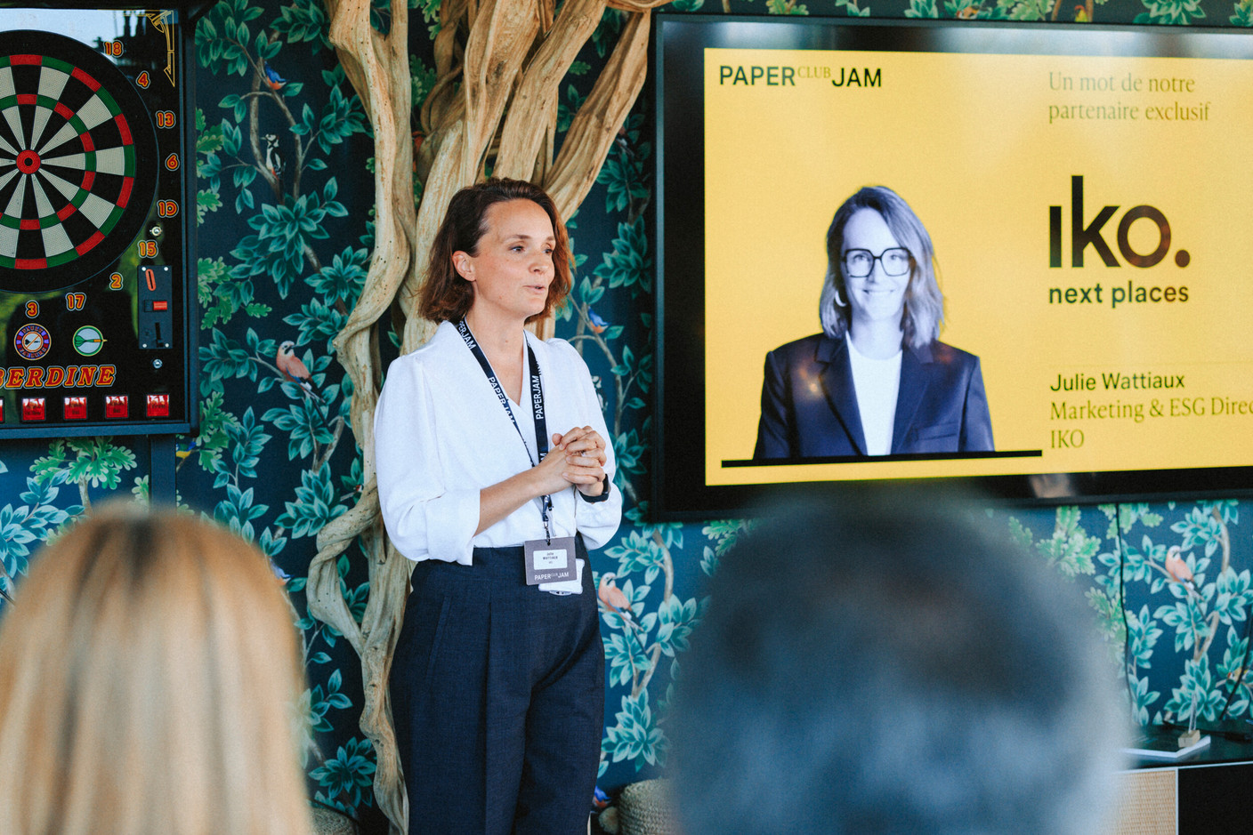 Julie Wattiaux (Iko Real Estate). (Photo : Julian Pierrot / Paperjam)