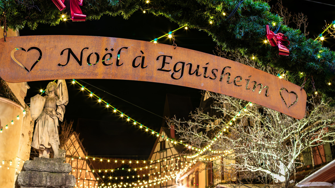 The Alsatian town of Eguisheim offers a charming Christmas market. Photo: Shutterstock