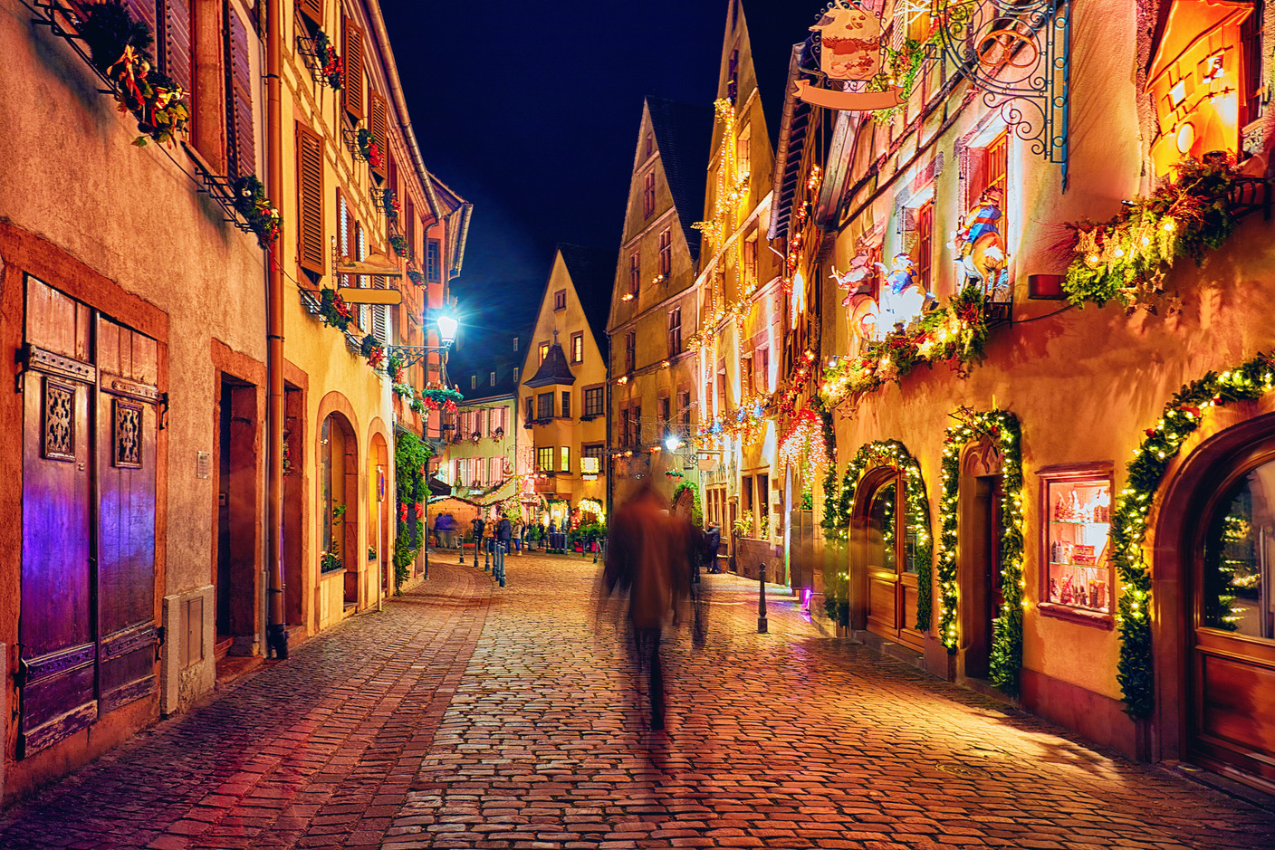 The town of Kaysersberg at Christmastime. Photo: Shutterstock