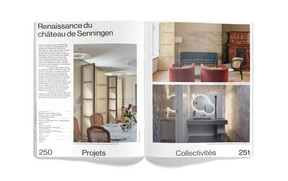 View of the inside pages of the magazine. (Photo: Maison Moderne)