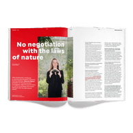 In tech or environmental matters, five trend makers analyse the 2026 trends, here Blanche Weber from Meco interviewed by our journalist Hugo Hirsch.  (Photo: Paperjam)