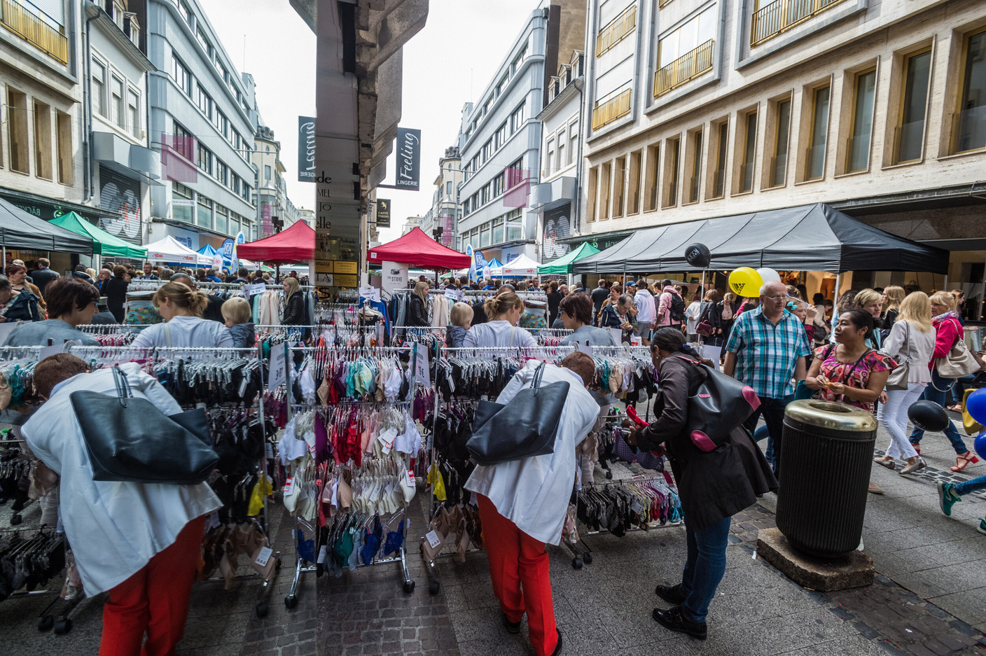 The Luxembourg Grande Braderie, a convivial and festive occasion eagerly awaited by many retailers and shoppers. (Photo: Mike Zenari/archive)