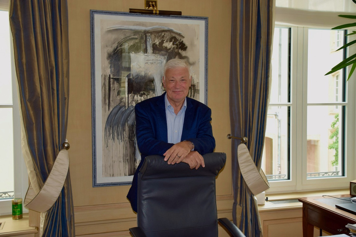 Claude Wiseler will go down in parliamentary history as the first President of the Chamber of Deputies to be elected after the constitutional reform of July 2023. (Photo: Marc Fassone/Maison Moderne)