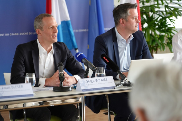 Serge Wilmes and Lex Delles believe that climate action must be inclusive and should not be at the expense of the most vulnerable households and businesses. Photo: SIP