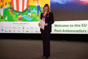 Marie-Béatrice Noble, climate ambassador. (Photo: CELL/Capucine)