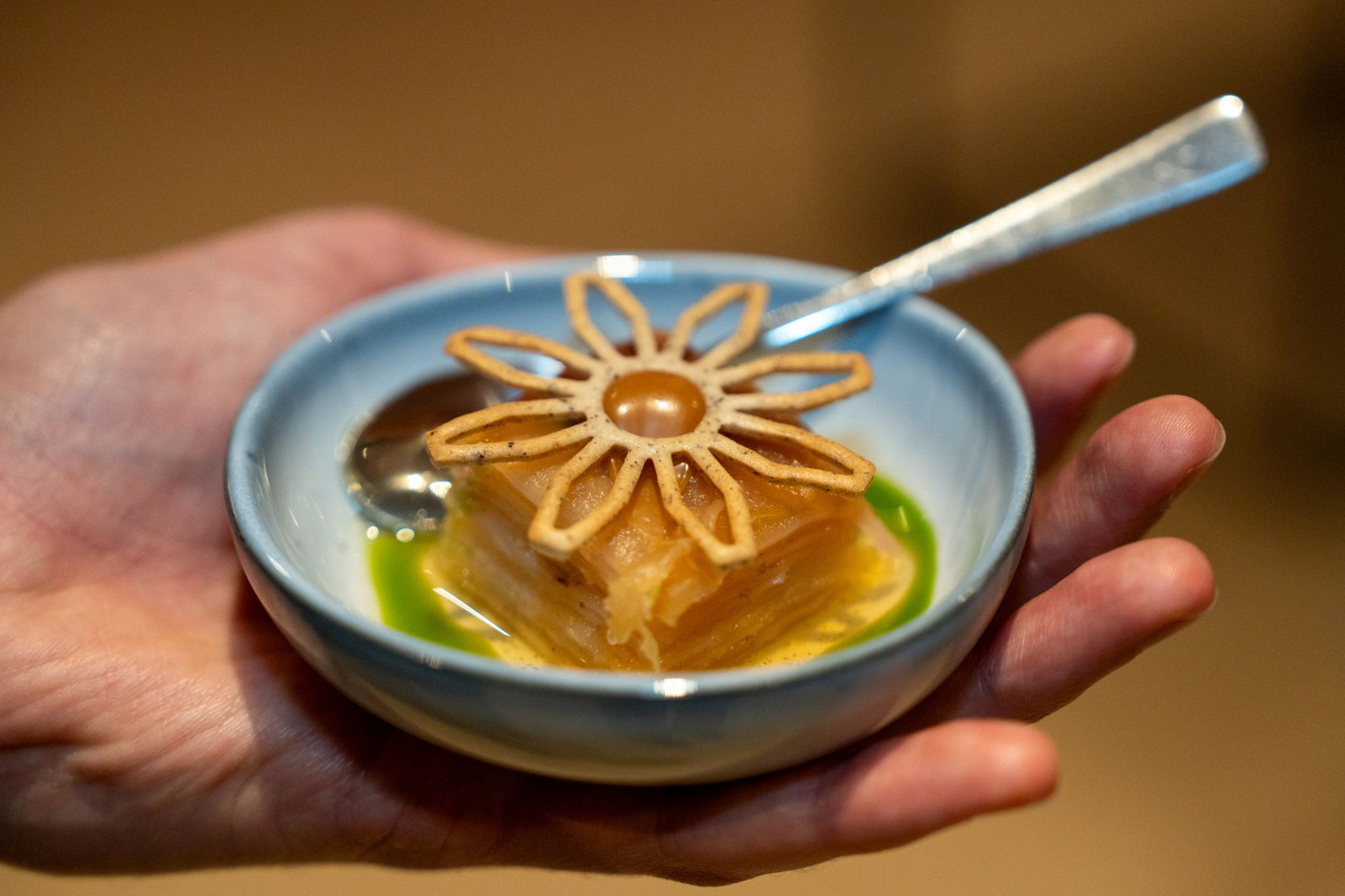 Participants enjoyed a gourmet, plant-based menu concocted by Sodexo.  (Photo: CELL/Capucine)