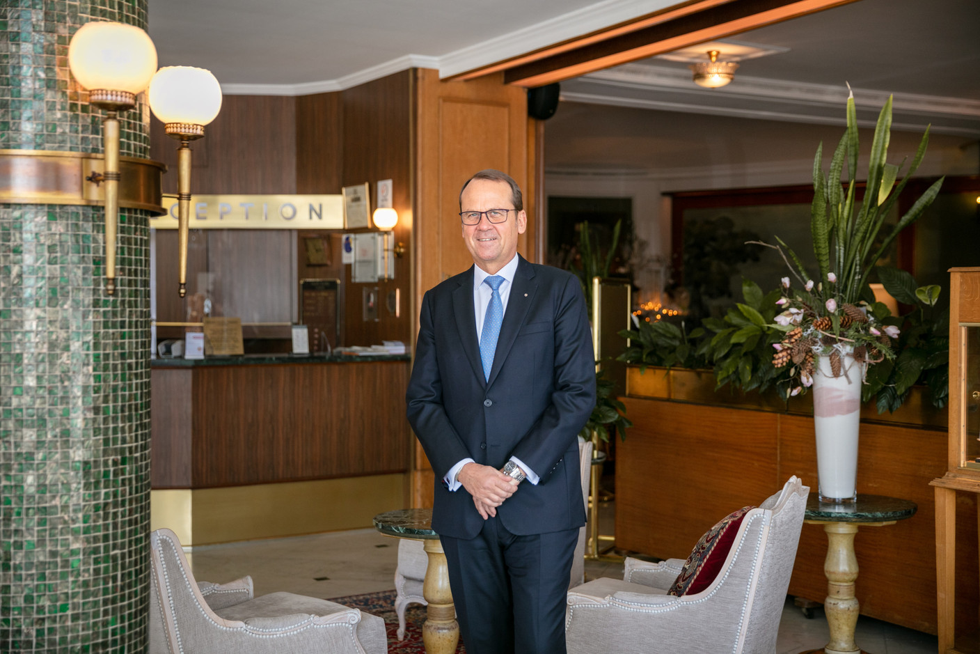 Carlo Cravat, the fourth generation to run the family hotel (Photo: Romain Gamba/Maison Moderne)