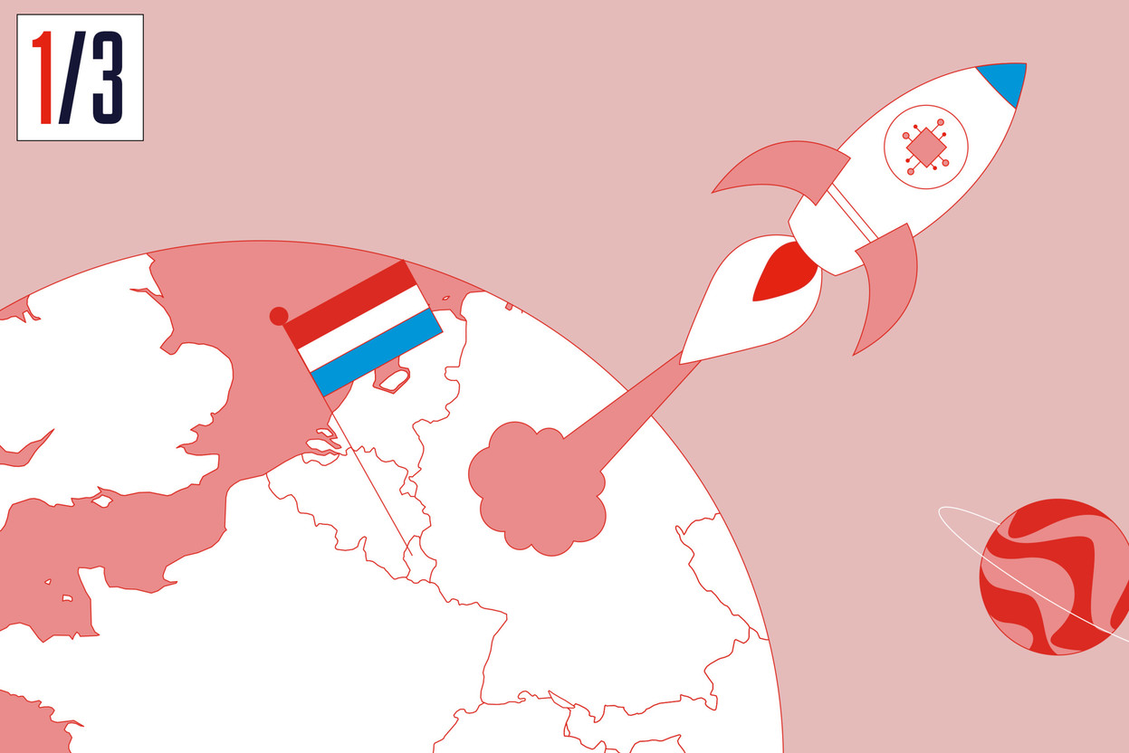 To thrive in the space industry, access to cutting-edge research is a necessity.  (Illustration : Maison Moderne)