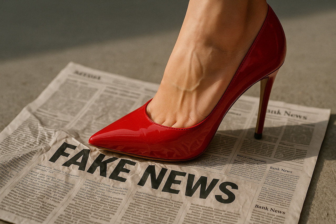 Until now spared by the global “Pravda” phenomenon, Luxembourg has had its own version since the start of the year. Illustration generated by ChatGPT from a prompt that combines headline and subject.