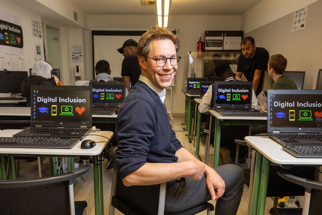 For Patrick de la Hamette, AI is an excellent opportunity for digital inclusion. Photo: Guy Wolff/Maison Moderne