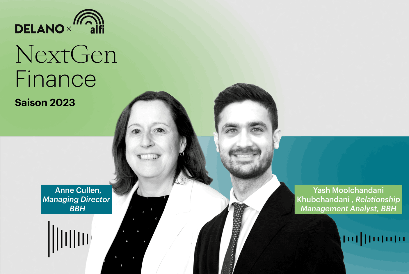 Anne Cullen, a Managing Director at BBH and Yash Moolchandani Khubchandani Maison Moderne