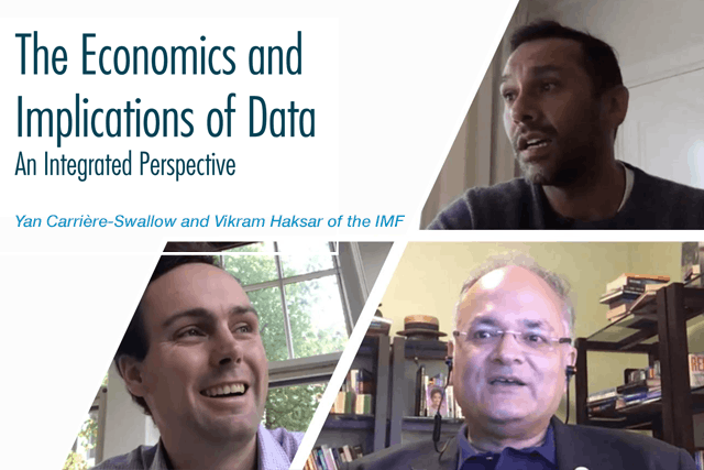 The Economics & Implications of Data with the IMF. (Crédit: LHoFT)