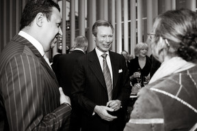 His Royal Highness Grand Duke Henri of Luxembourg – Mr Fatah Boudjelida, ATOZ (Photo: Loris Romano)  