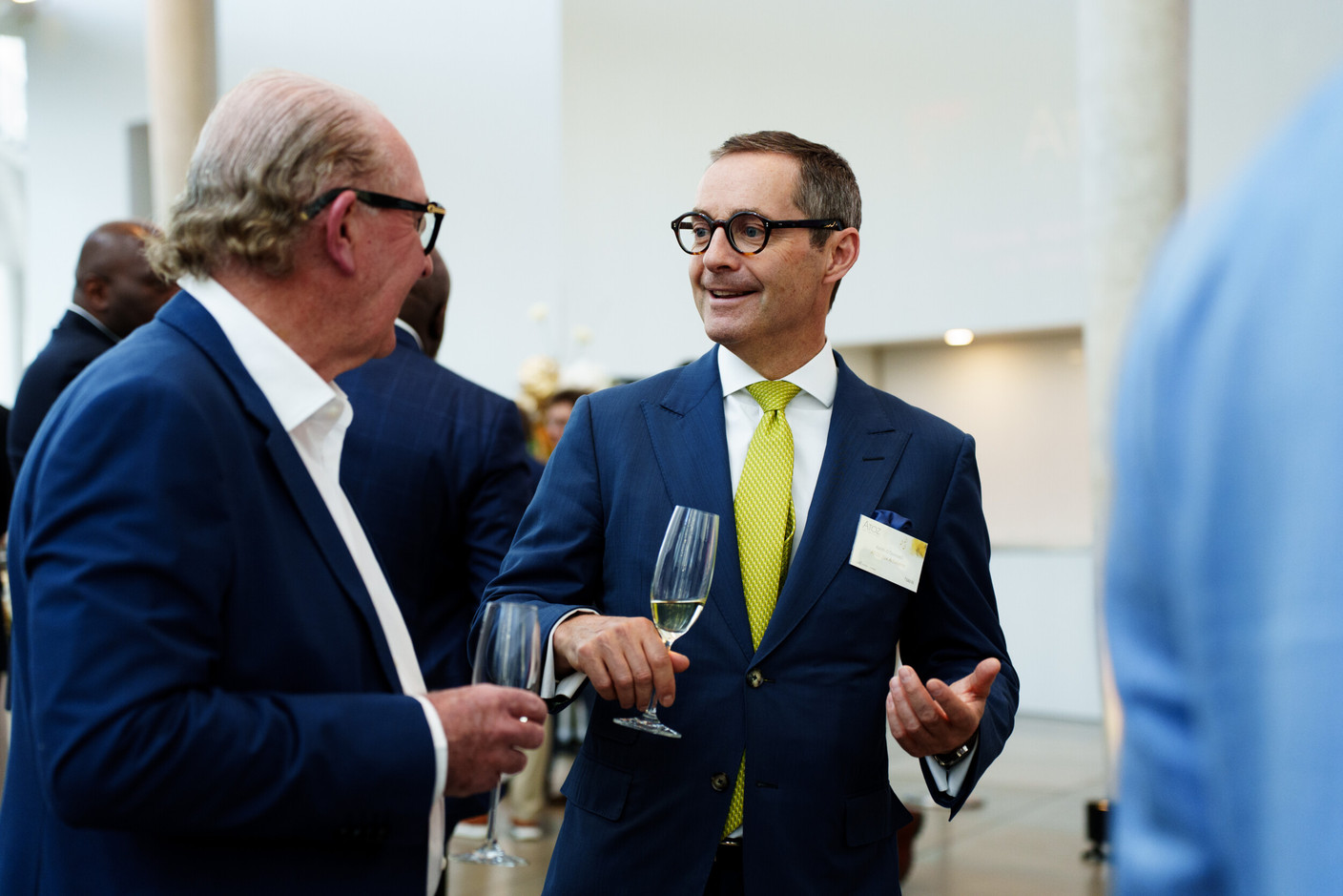 Mr Keith O'Donnell, ATOZ – Mr Joseph Huggard (Photo: Loris Romano)  