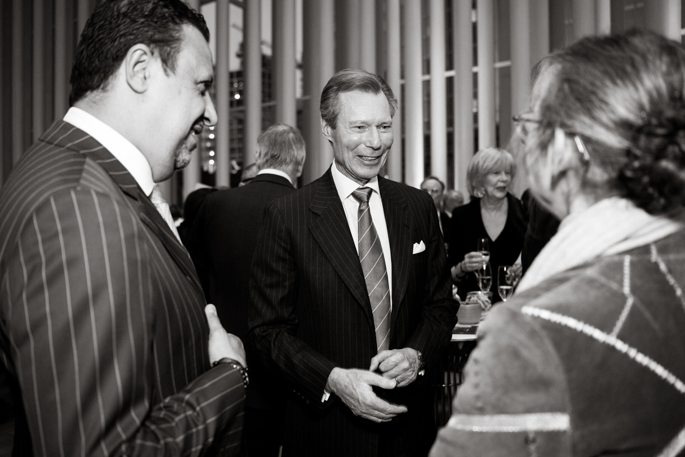 His Royal Highness Grand Duke Henri of Luxembourg – Mr Fatah Boudjelida, ATOZ (Photo: Loris Romano)  