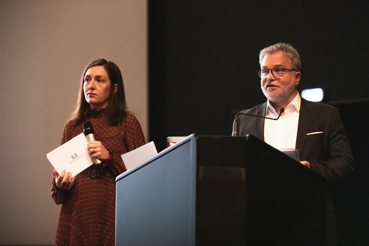 Emmanuelle Thivollard (head of content strategy) and Youcef Damardji (Brand Studio director). (Photo: Simon Verjus/Maison Moderne)