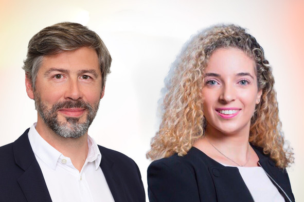 Xavier Le Sourne, partner, and Kenza Bensaid, associate, Elvinger Hoss Prussen. (Photo: Maison Moderne)