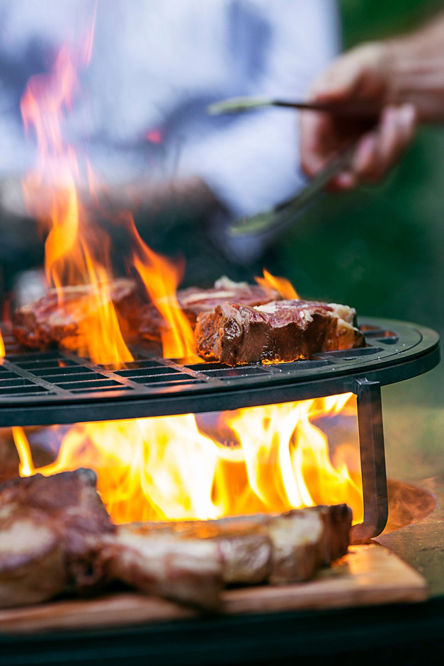 The fire & gastronomy experience for your events (Photo: Steffen Traiteur)