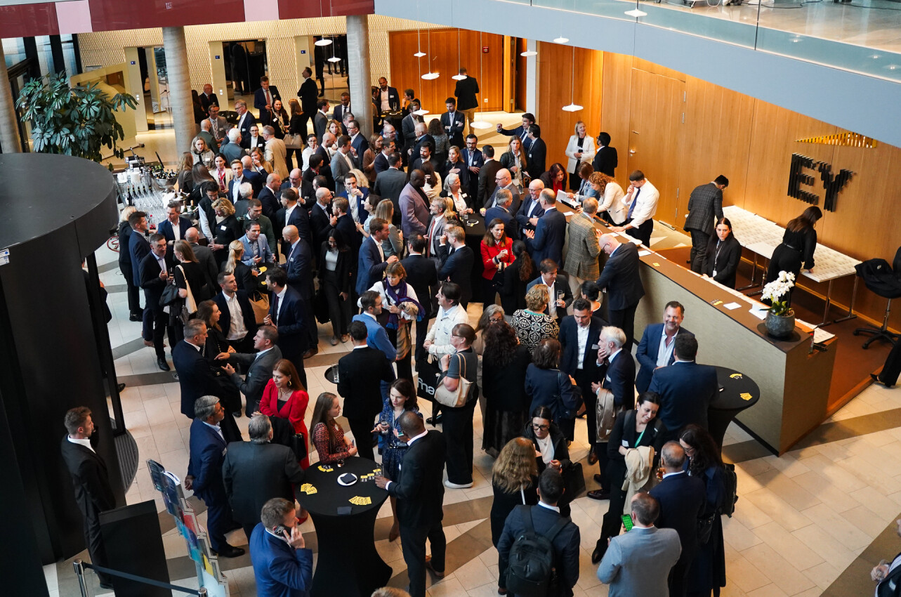 Nearly 300 people from the fund industry attended the launch event for the “Fund Bible”.  (Photo: Iberico Carmo)