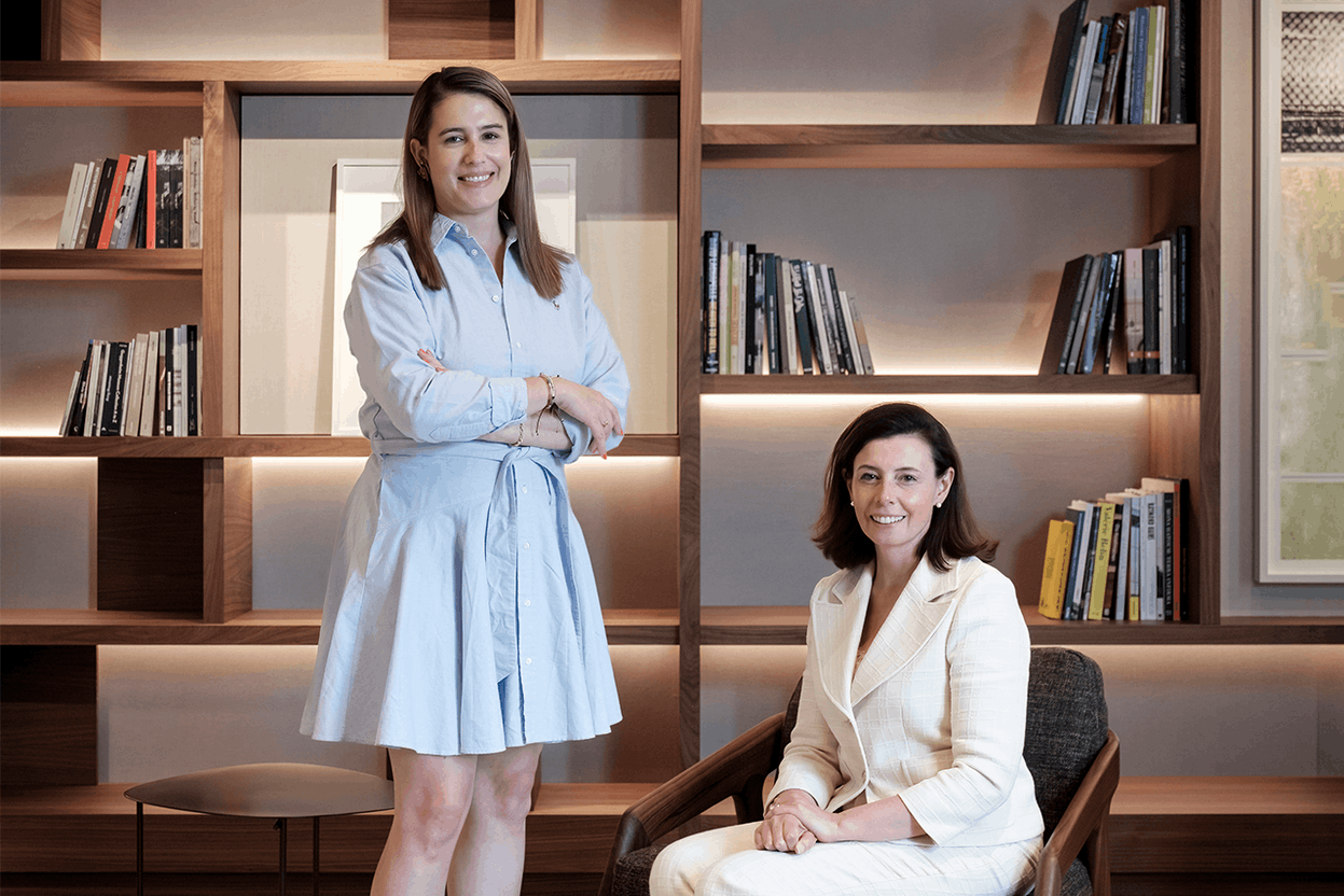 Fiona de Watazzi, Counsel (on the left) and Florence Stainier, Partner (on the right), Arendt  Maison moderne