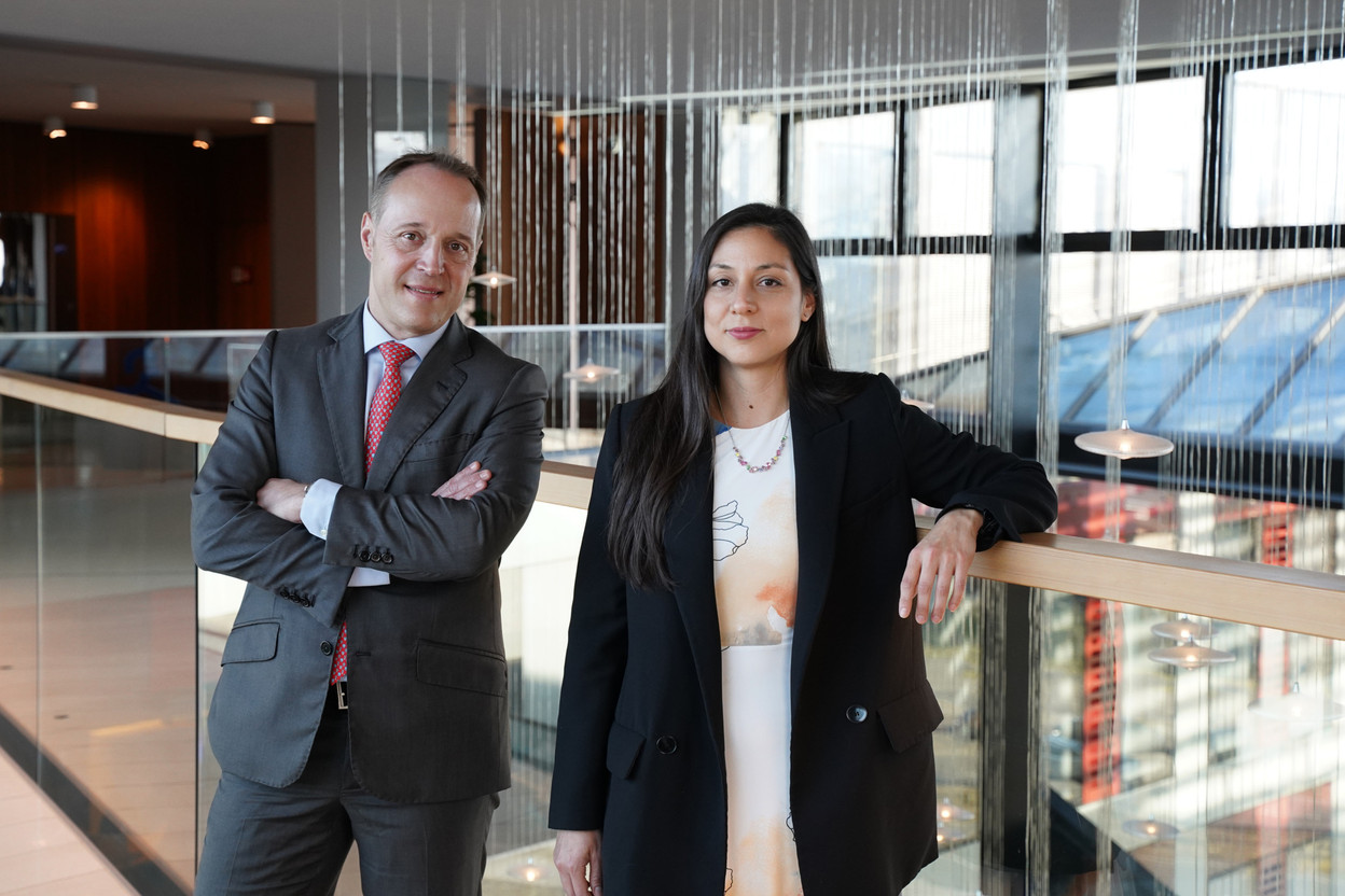 Christian Schlesser, EY Luxembourg Partner, Tax Leader & Kristy Fierro, EY Luxembourg Senior Manager, International Tax and Transactions Services (Photo: EY Luxembourg)