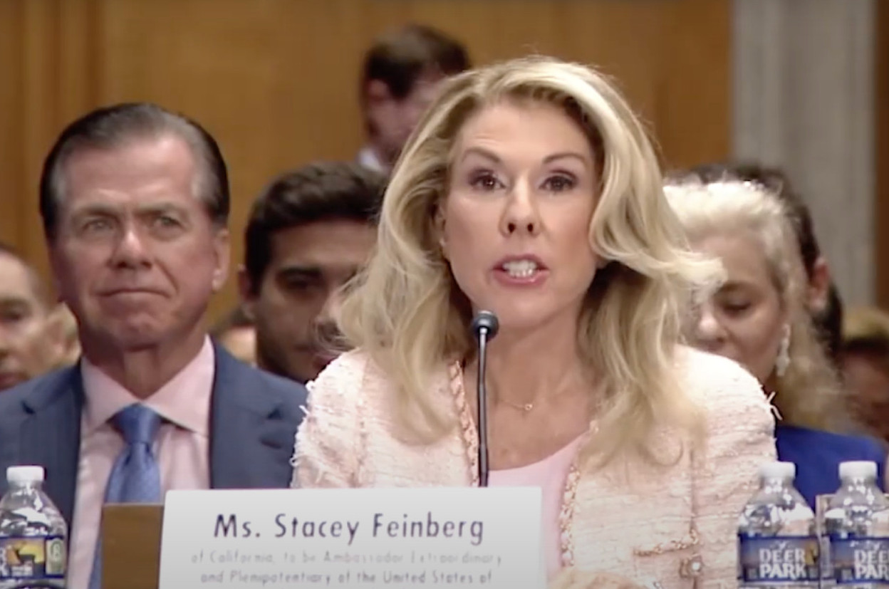 During her hearing, Stacey Feinberg focused above all on Luxembourg's ties with China, in a context of economic war between the two major world powers. Image: Maison Moderne