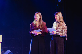 Louise Braibant and Rebeca Suay (Paperjam). Photo: Julian Pierrot/Paperjam