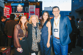 Louise Braibant (Paperjam), Françoise Frieden (Luxtram), Sarah Akhmiss (Gemolux) and Adel Nabhan (Paperjam Club). Photo: Julian Pierrot/Paperjam