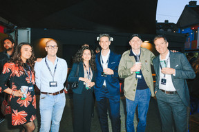 Rossella Fedele, Alessandro Di Roberto, (YT Investor Services), Dina Borges (Hawsford), Laurent Baarslag (EVIDEN Luxembourg), Amaury Mairlot (Hawksford) and Nicolas Courtin (Atos Group). Photo: Julian Pierrot/Paperjam