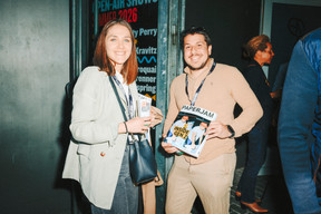 Marianne Simonin (The Happy Guts Company) and Gabriel Mjahed (RG Chocolaterie). Photo: Julian Pierrot/Paperjam