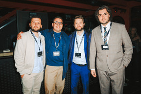 Borici Ardit, Roberto Pranzo, Andrei Carare and Danza Pasquale (Armundia Luxembourg). Photo: Julian Pierrot/Paperjam