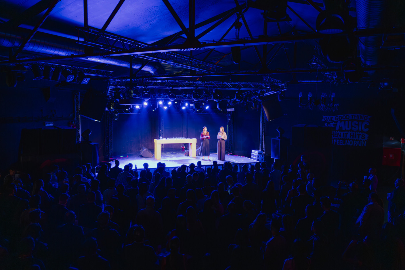 Louise Braibant and Rebeca Suay (Paperjam). Photo: Julian Pierrot/Paperjam