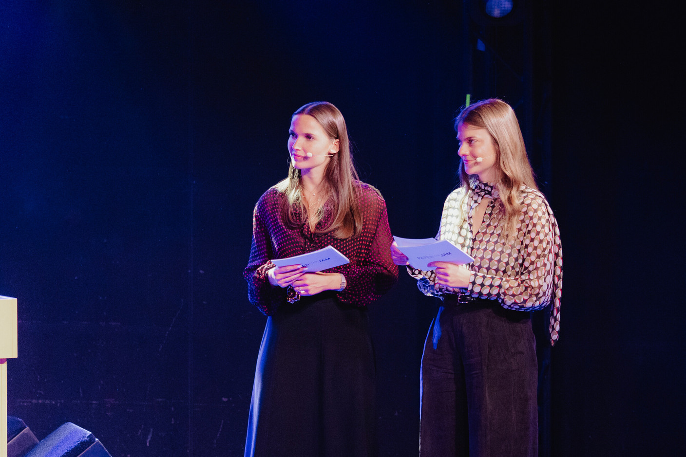 Louise Braibant and Rebeca Suay (Paperjam). Photo: Julian Pierrot/Paperjam