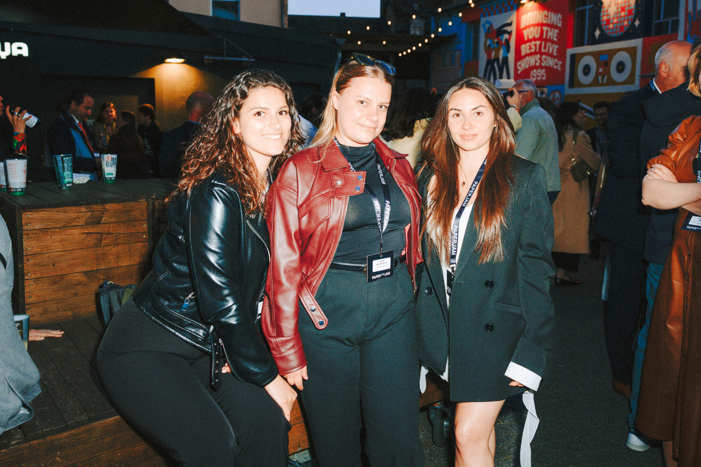 Amelie Kerber (ONE group solutions), Rachel Millmeister (HIFI International) and Sara Zivanovic (ONE group solutions). Photo: Julian Pierrot/Paperjam