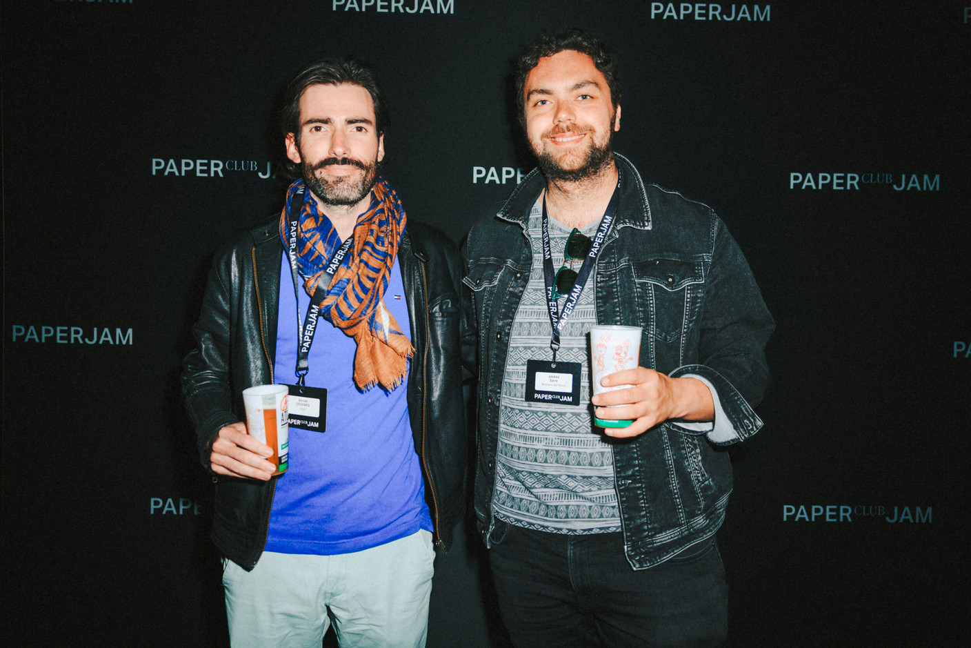 Dorian Cochard (Foyer) and Joshua Sarre (Ministère des Sports). Photo: Julian Pierrot/Paperjam