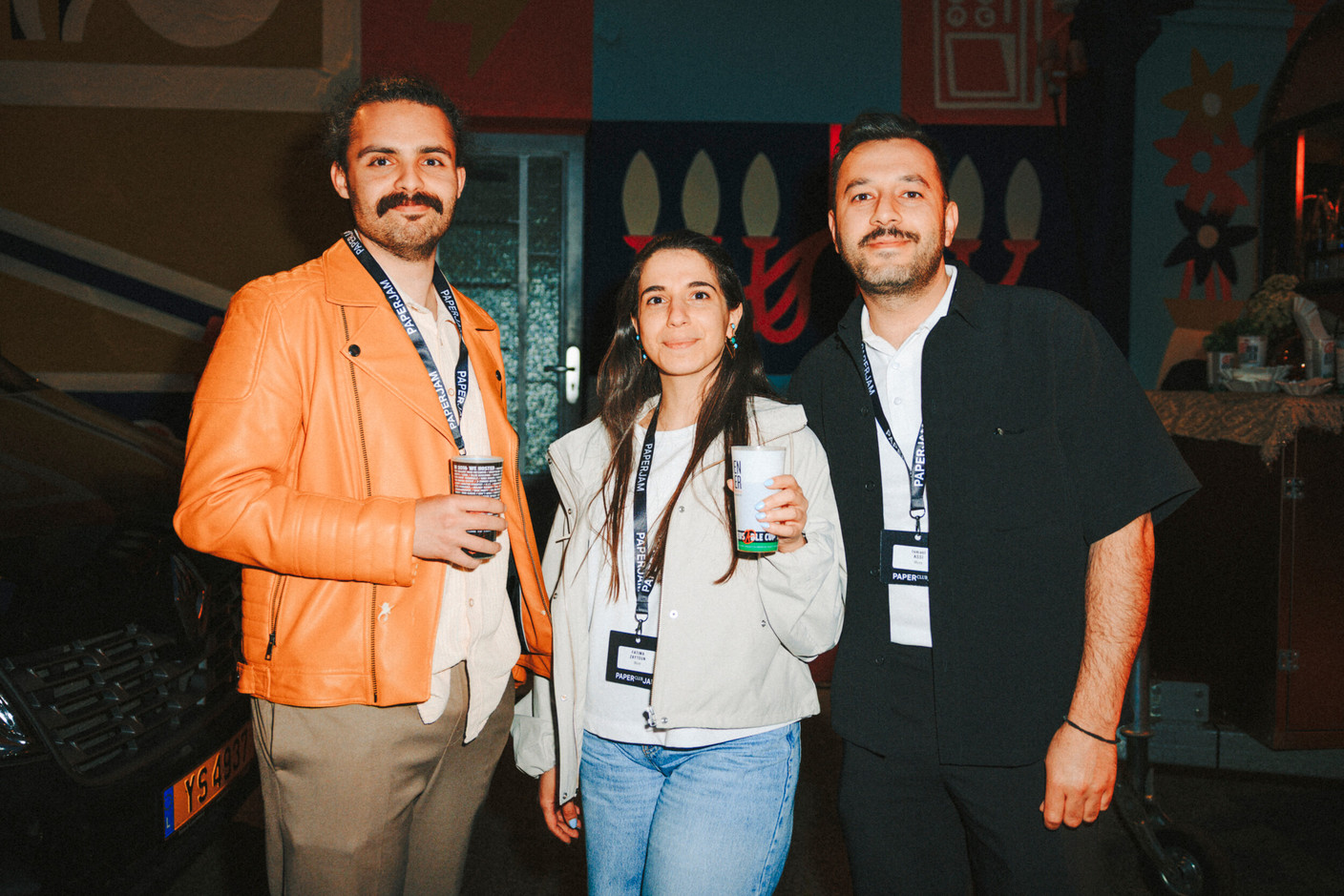 Ramzi Shadid (Holweck Bingen Architectes), Fatima Zaytoun and Ismael Assi (Muse). Photo: Julian Pierrot/Paperjam