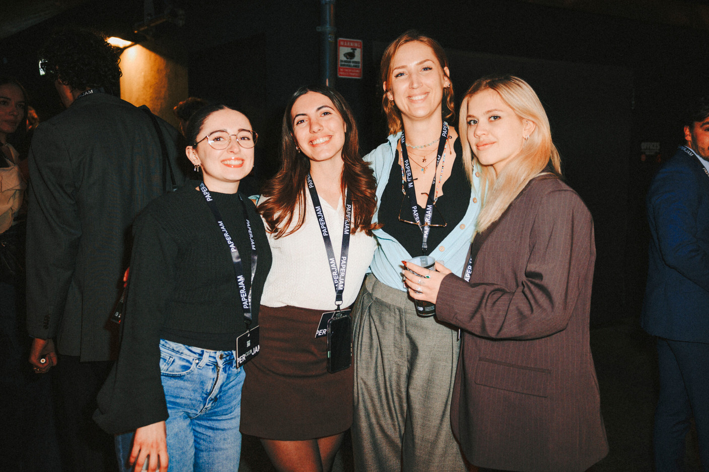 Clara Pischedda, Laura Di Paulo, Manon Gaumet and Nina Thurel (Editus). Photo: Julian Pierrot/Paperjam
