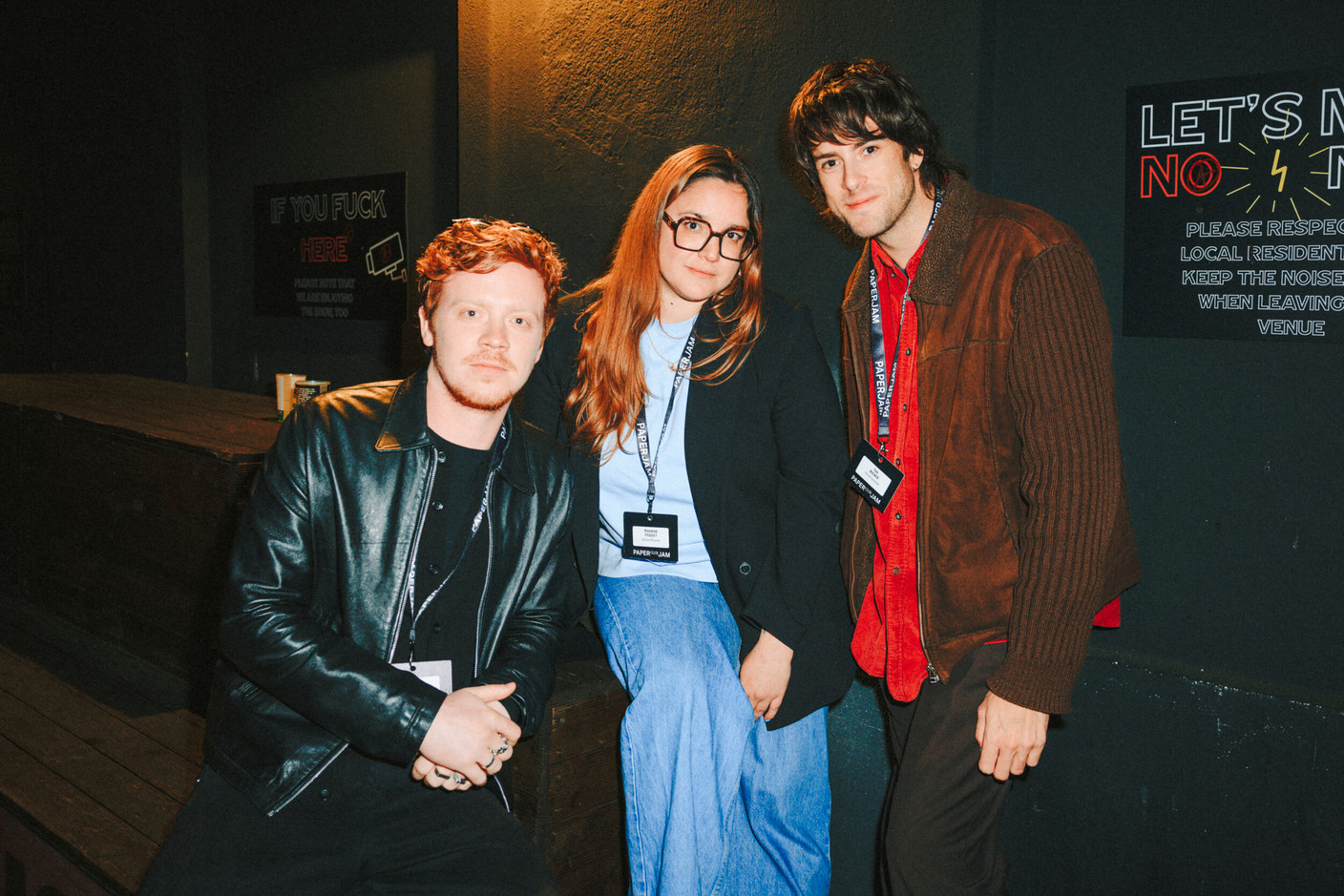 Jules Waringo, Roxanne Peguet and Tun Biever (encore pictures). Photo: Julian Pierrot/Paperjam