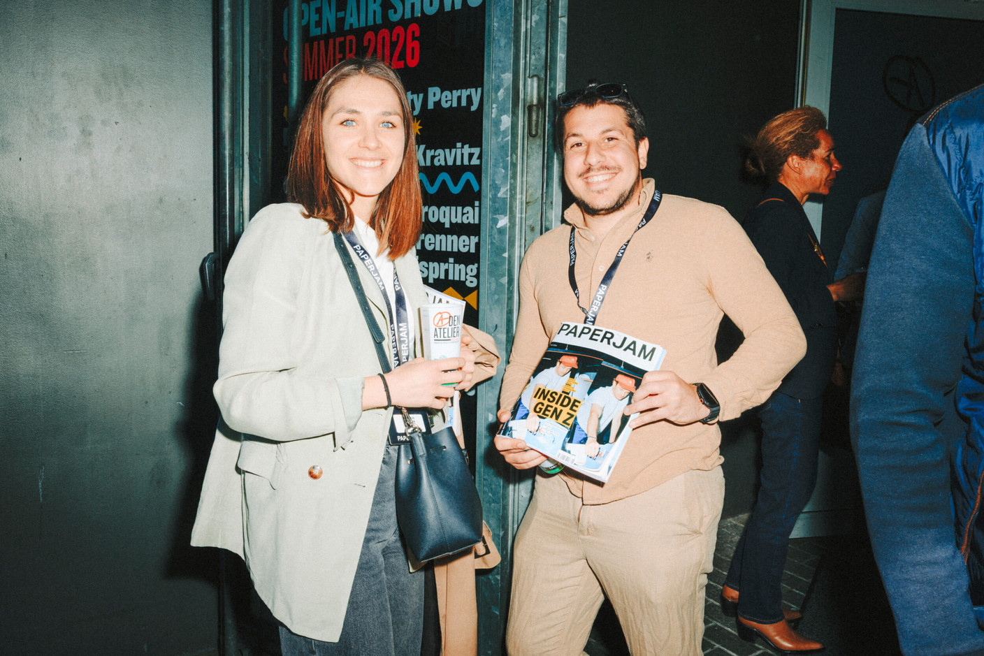 Marianne Simonin (The Happy Guts Company) and Gabriel Mjahed (RG Chocolaterie). Photo: Julian Pierrot/Paperjam