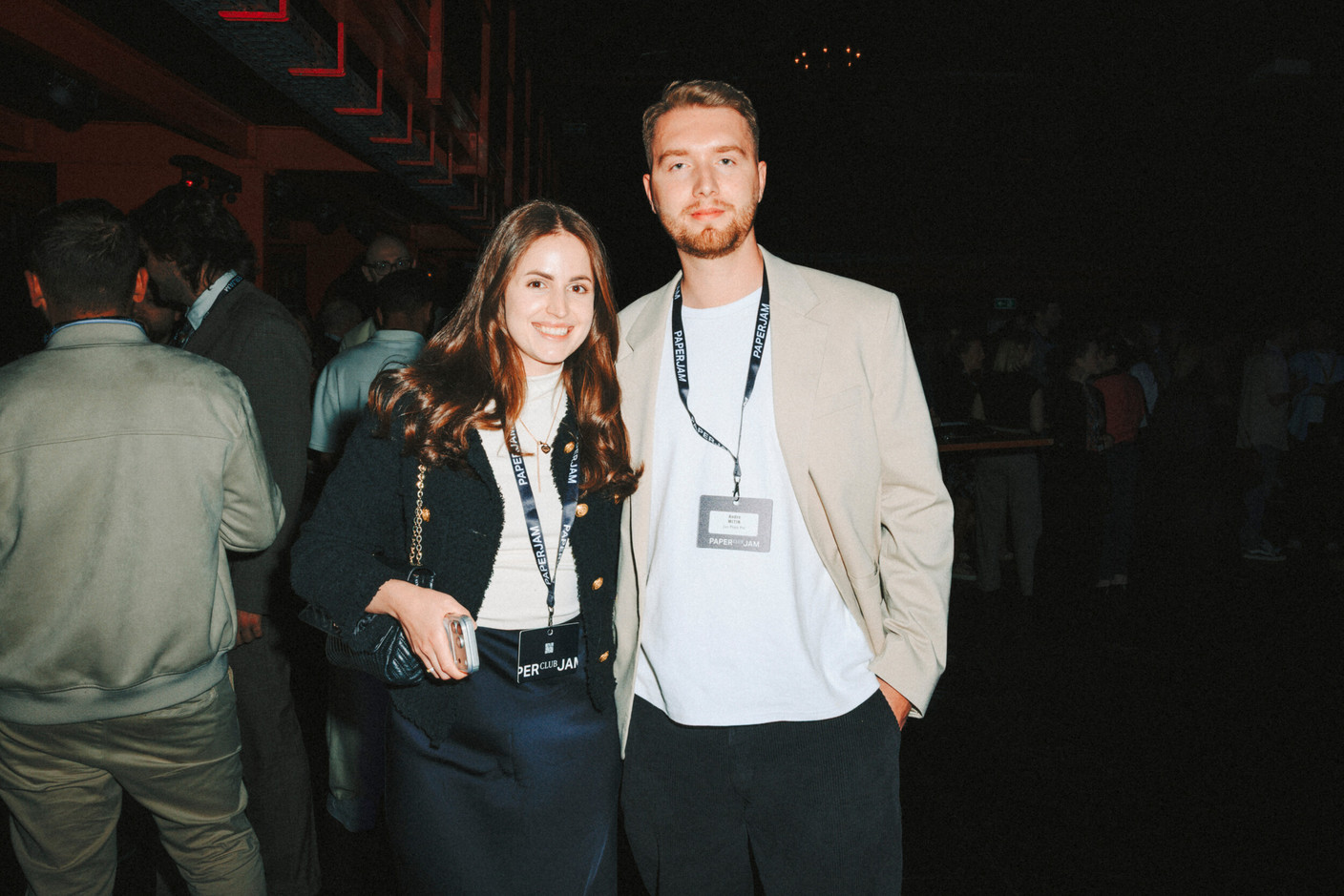 Anastasiia Tupalova and Andre Mitin (Lux Photo Pro). Photo: Julian Pierrot/Paperjam