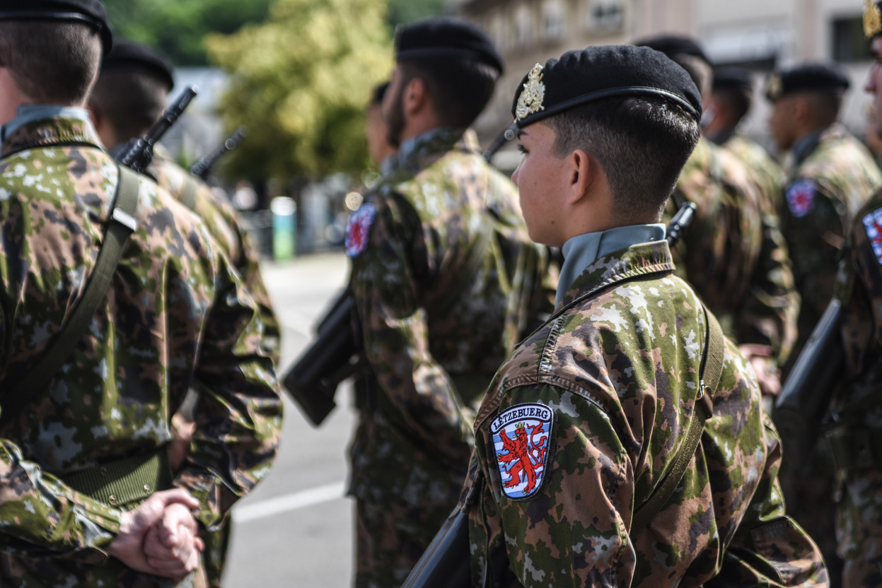 The number of personnel in the Luxembourg army currently stands at around 900. Photo: DR