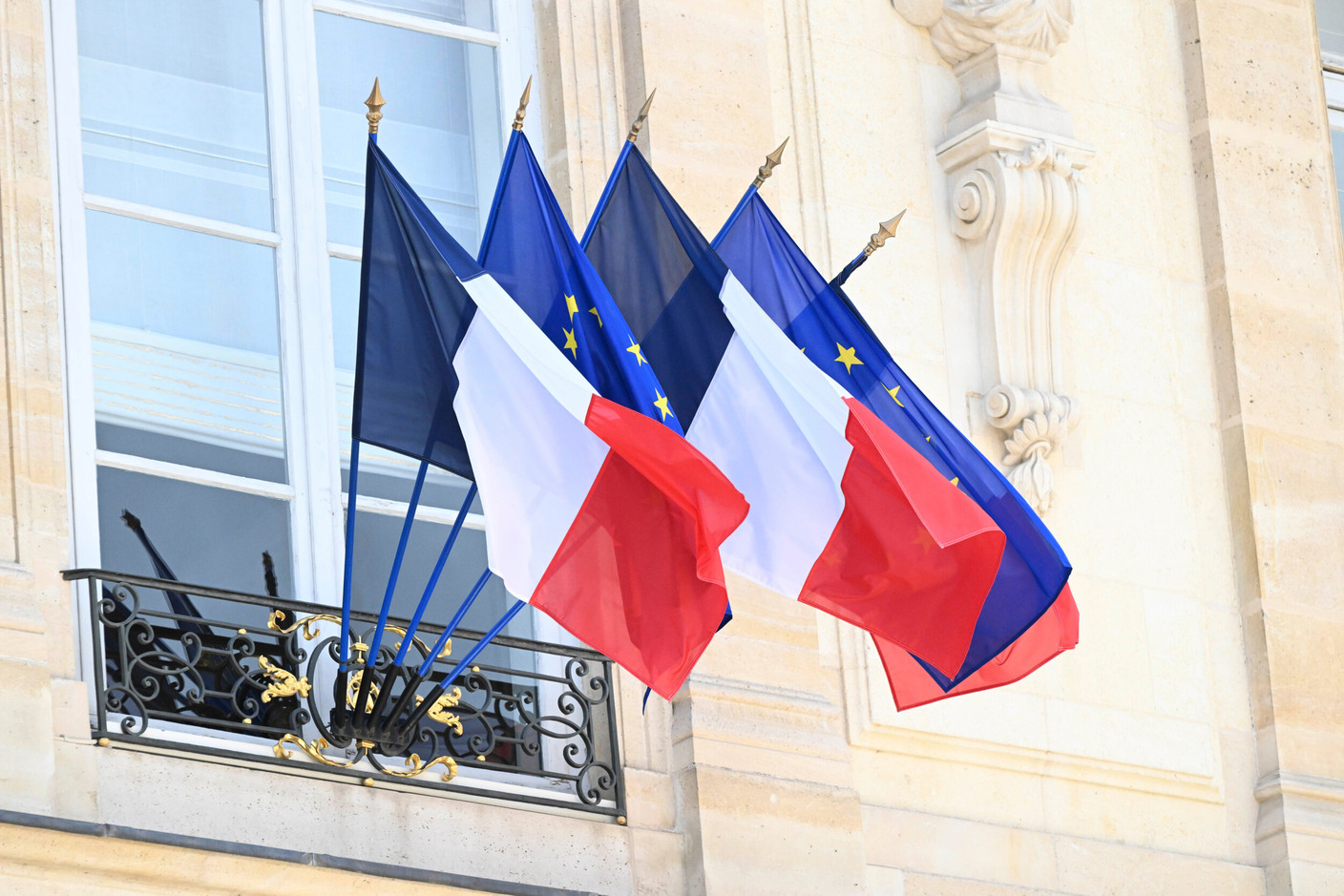 Following visits to Belgium, Germany, the Netherlands, the Vatican and Spain, the Grand Ducal couple paid a courtesy visit to the French President in Paris. (Photo: Frédéric Sierakowski/SIP)
