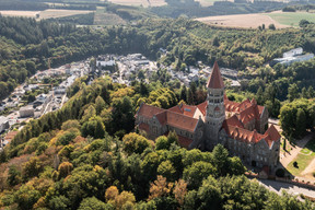 The Abbey of St. Maurice and St. Maurus in Clervaux. Photo: Guy Wolff/Archives