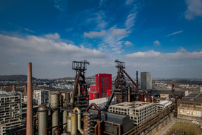 The blast furnaces in Belval, Luxembourg. Photo: Nader Ghavami/Archives