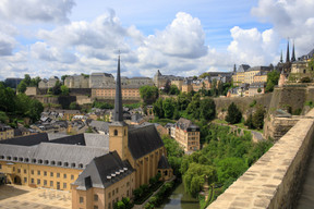 Neimënster Abbey in the Grund. Photo: Matic Zorman/Archives