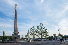 The Gëlle Fra statue in Luxembourg City’s Ville-Haute district. Photo: Nader Ghavami/Archives