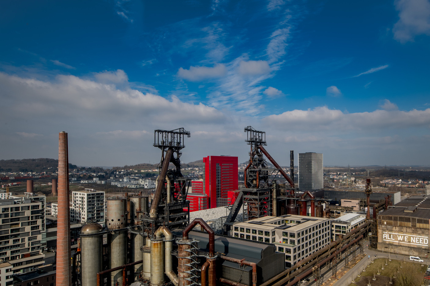 The blast furnaces in Belval, Luxembourg. Photo: Nader Ghavami/Archives