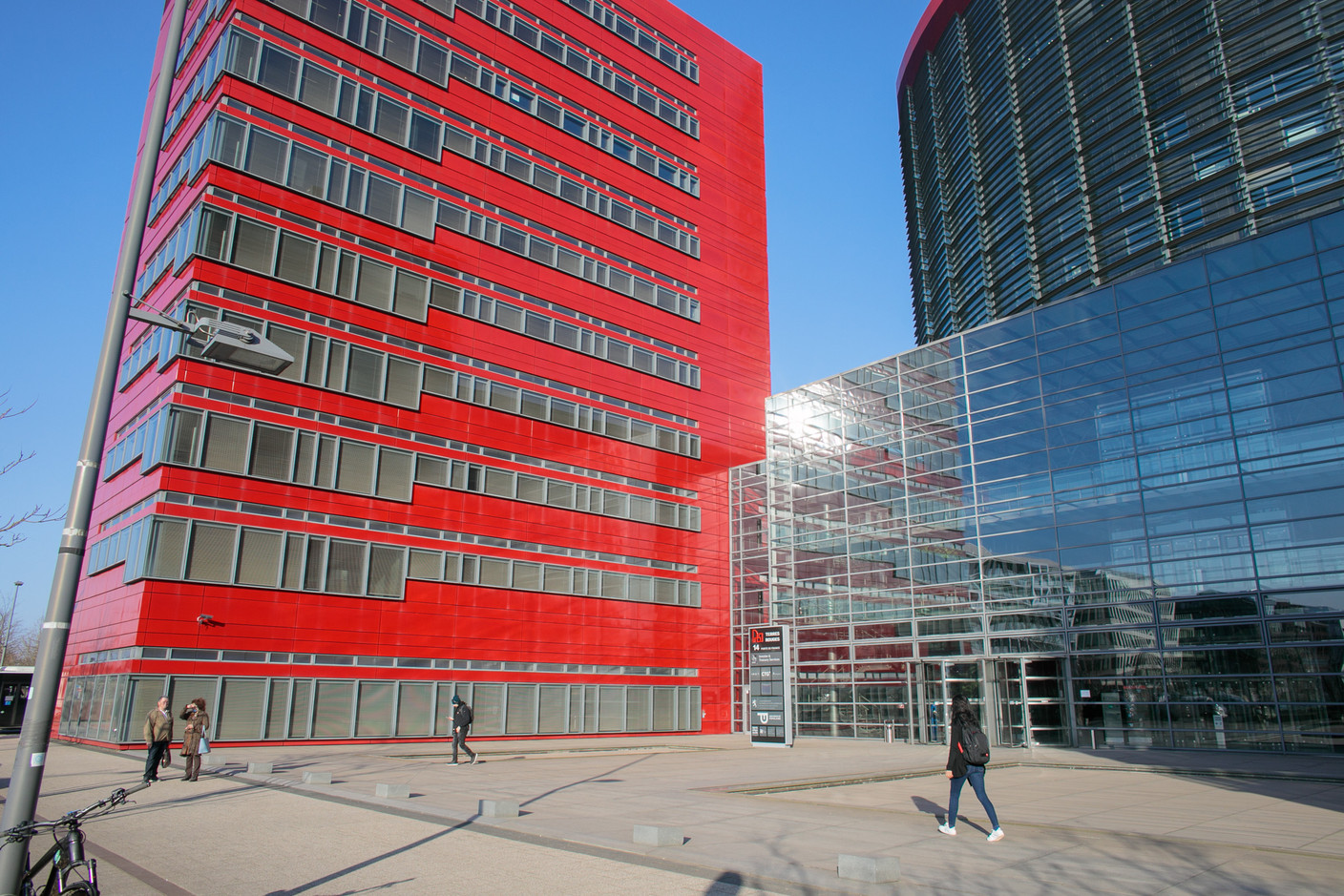 The Bâtiment des Terres Rouges in Belval, Luxembourg. Photo: Matic Zorman/Archives