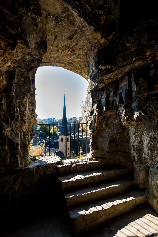 A maze of tunnels carved into rock, the Bock and Pétrusse casemates offer a literal deep dive into Luxembourg’s military past. Photo: Nader Ghavami/Archives